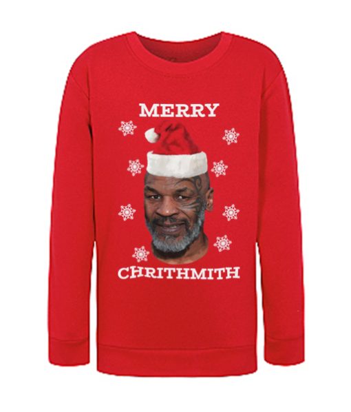 Mike Tyson Funny Christmas smooth graphic Sweatshirt