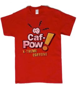 NCIS Caf-Pow X-Treme Caffeine smooth graphic T Shirt