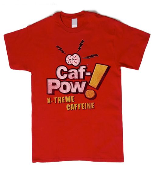 NCIS Caf-Pow X-Treme Caffeine smooth graphic T Shirt