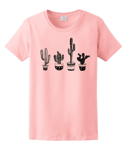 New Plant Lover Cactus and Succulent smooth graphic T Shirt