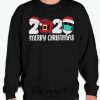 Quarantined Merry Christmas 2020 smooth Sweatshirt