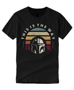 Retro Vintage This is the way Mandalorian smooth graphic T Shirt