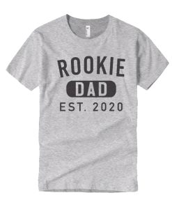 Rookie Dad Est smooth T Shirt