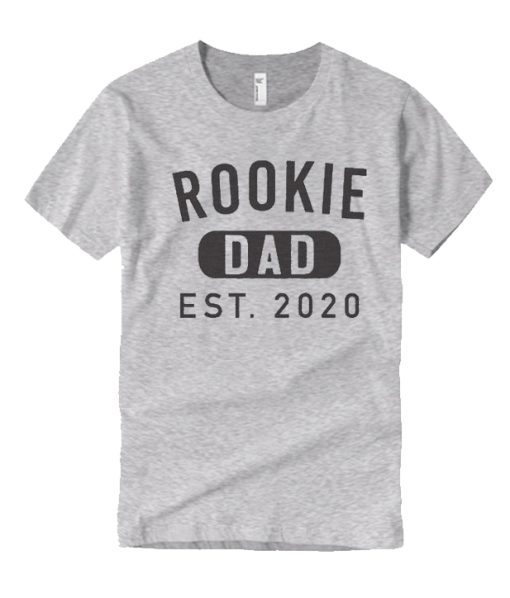 Rookie Dad Est smooth T Shirt