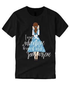 Adventure in the Great Wide graphic T Shirt