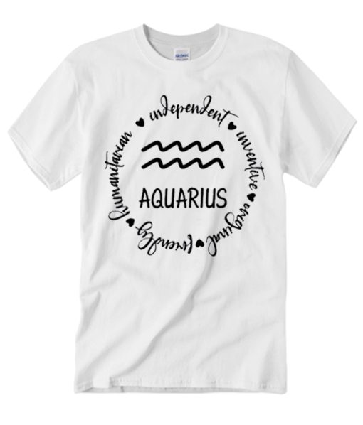 Aquarius graphic T Shirt