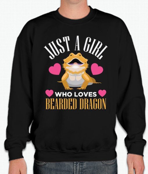 Bearded Dragon Reptile Funny graphic Sweatshirt