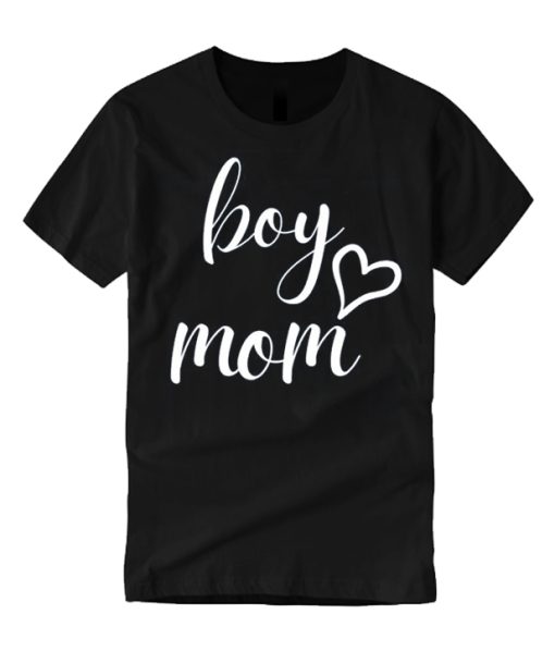 Boy Mom graphic T Shirt