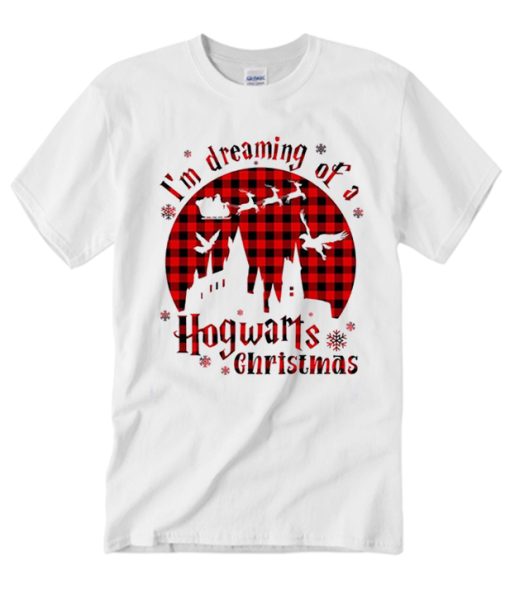 Buffalo Plaid Harry Potter Christmas smooth graphic T Shirt