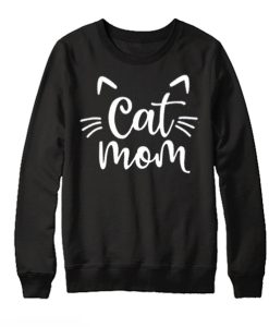 Cat Mama graphic Sweatshirt