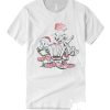 Christmas Caroling Sketch Looney Tunes smooth graphic T-Shirt