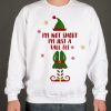 Christmas Elf smooth graphic Sweatshirt