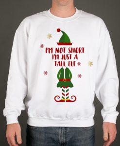 Christmas Elf smooth graphic Sweatshirt