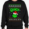 Christmas Grinch smooth graphic Sweatshirt