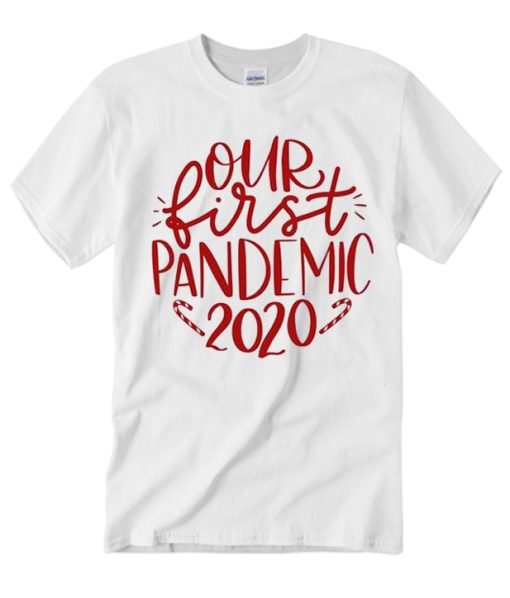 Christmas - Our First Pandemic smooth graphic T Shirt