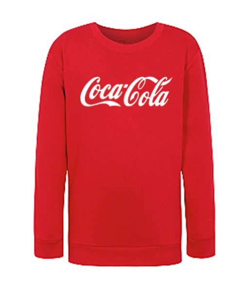 Coca Cola Red smooth graphic Sweatshirt