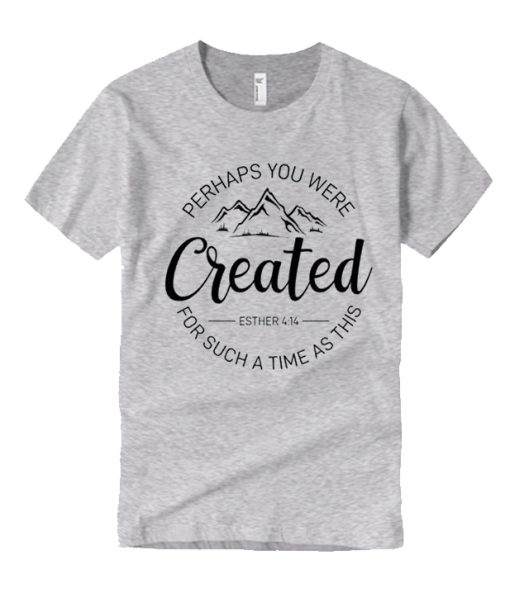 Created with a Purpose Grey smooth graphic T Shirt