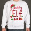 Daddy ELF smooth graphic Sweatshirt