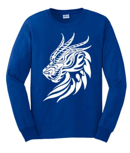 Dragon head graphic Sweatshirt