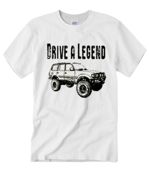 Drive A Legend with FJ80 Toyota Land Cruiser smooth graphic T Shirt