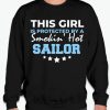 For Sailor Wife smooth graphic Sweatshirt