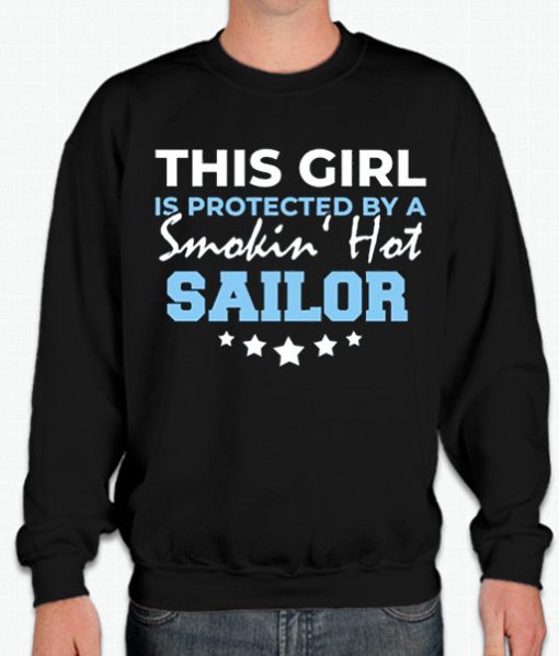 For Sailor Wife smooth graphic Sweatshirt