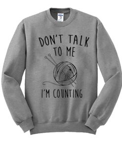 Funny Knitting Crochet graphic Sweatshirt