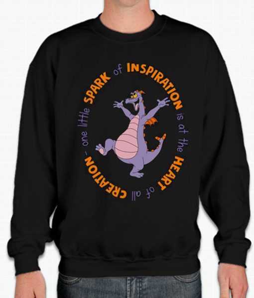 Humor Figment Dragon graphic Sweatshirt