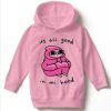 It's All Good In Mi Hood Pink smooth graphic Hoodie