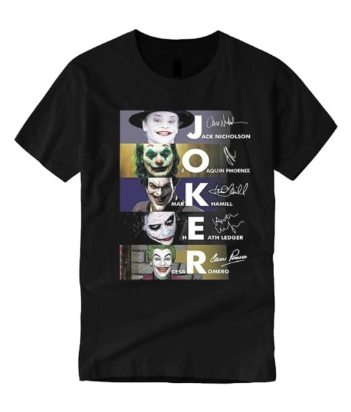 Joker Evolution Joaquin graphic T Shirt