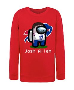 Josh Allen Among Us graphic Sweatshirt