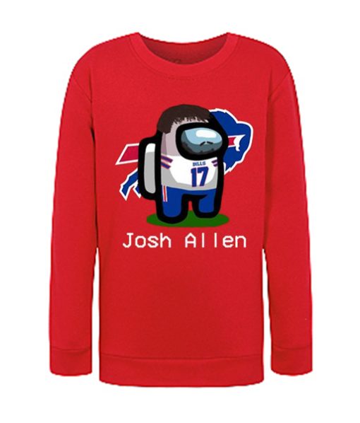 Josh Allen Among Us graphic Sweatshirt