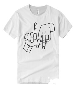 LA Hands smooth graphic T Shirt