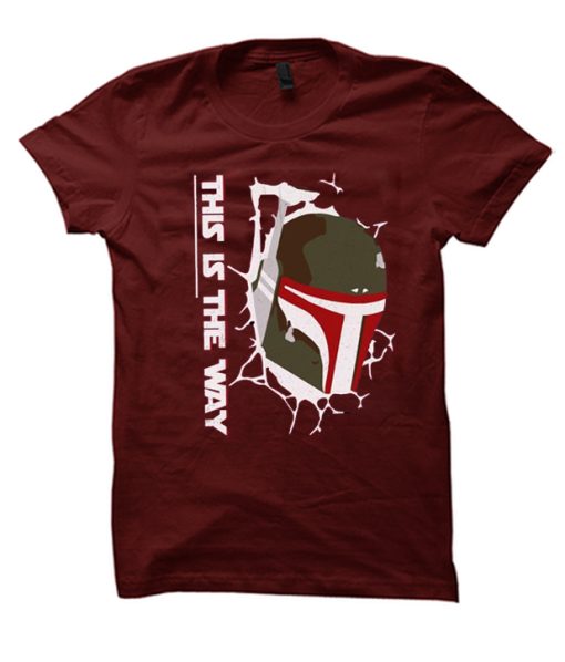 Mandolorian This Is The Way graphic T Shirt