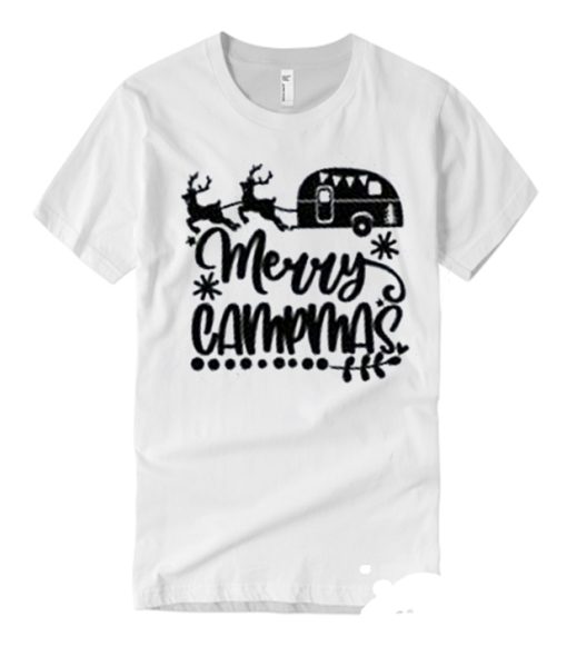 Merry Campmas smooth graphic T Shirt