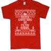 Merry Christmas Ya Filthy Animal smooth graphic T Shirt