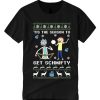 Mery Christmas Rick and Morty graphic T Shirt