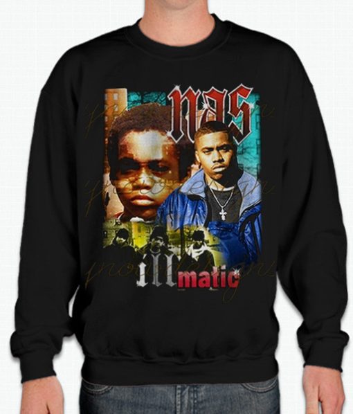 Nas - Illmatic graphic Sweatshirt