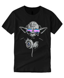 New Yoda DJ Master smooth graphic T Shirt