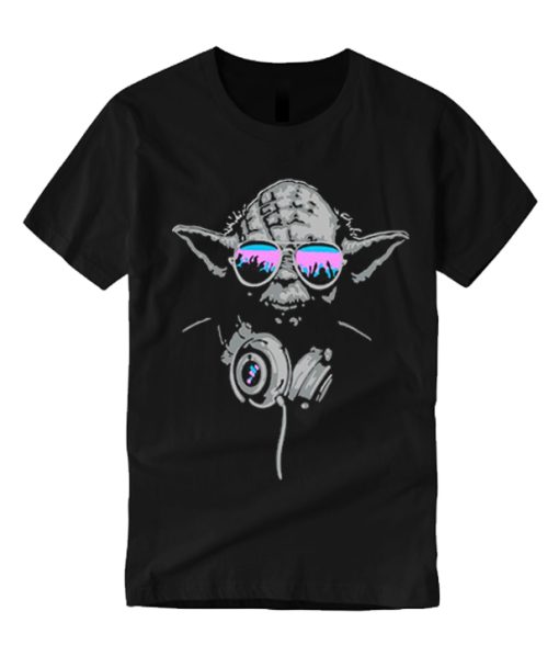 New Yoda DJ Master smooth graphic T Shirt