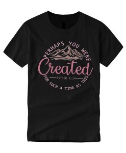 Perhaps You Were Created smooth graphic T Shirt