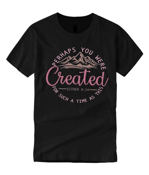 Perhaps You Were Created smooth graphic T Shirt