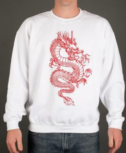 Red Dragon graphic Sweatshirt