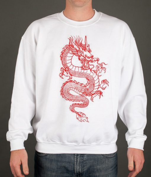 Red Dragon graphic Sweatshirt