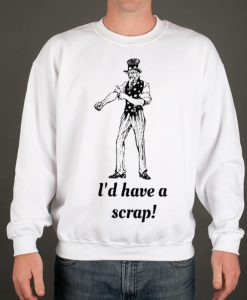 Scrappin Uncle Sam Organic graphic Sweatshirt