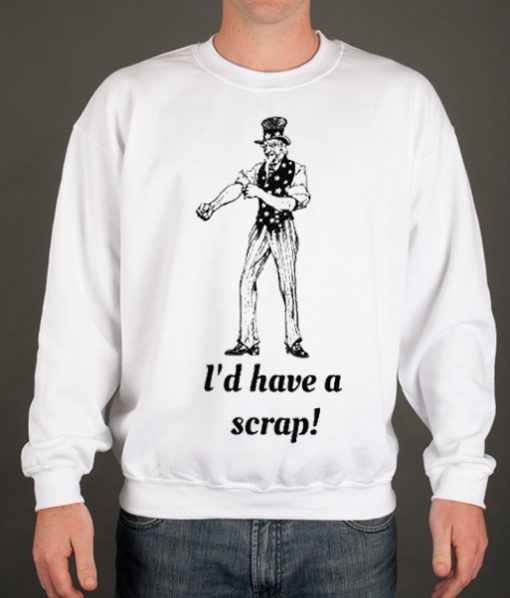 Scrappin Uncle Sam Organic graphic Sweatshirt