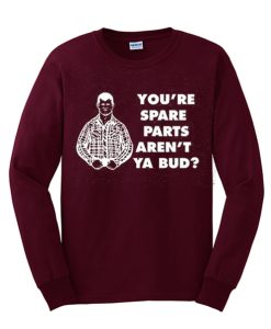 Spare Parts Letterkenny graphic Sweatshirt