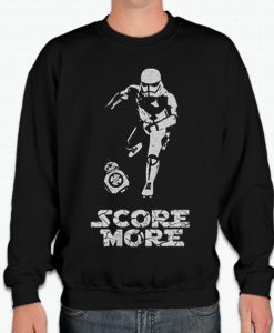 Star Wars Stormtrooper Soccer Player graphic Sweatshirt