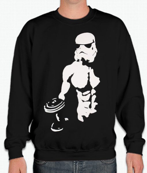 Stormtrooper Star Wars Workout graphic Sweatshirt