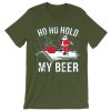 Ugly Christmas - Ho Ho Hold My Beer graphic T Shirt